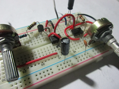 Core hardware that makes a 555 PWM Motor Circuit so useful