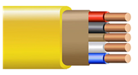 NM-B Cable also known as Romex